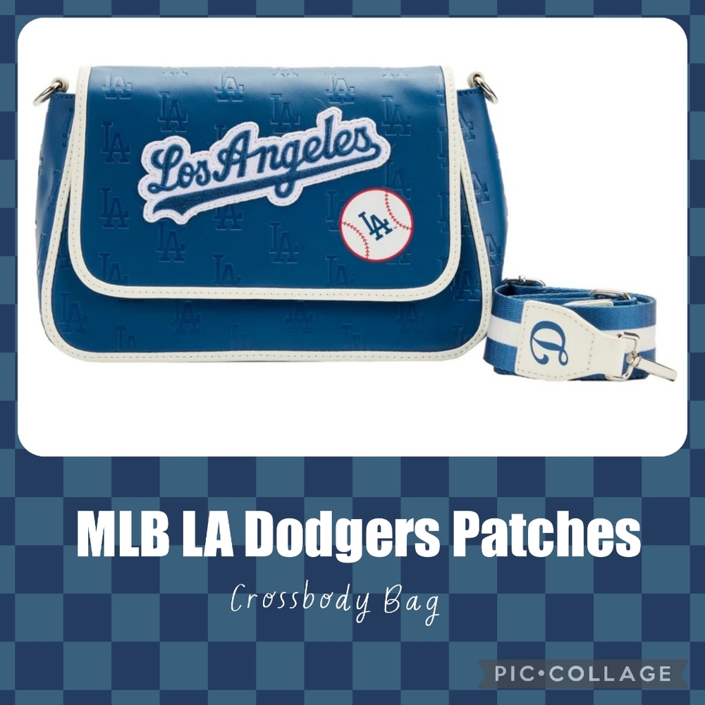 LOUNGEFLY LA Dodgers Crossbody Bag